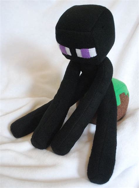 Minecraft Mascot Game Character Enderman Plush Toy Stuffed Animal Mobs