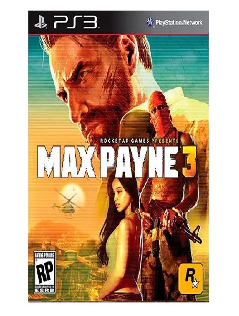 Max Payne 3 Para Ps3 Mídia Digital Completo E Original Arte No Papel