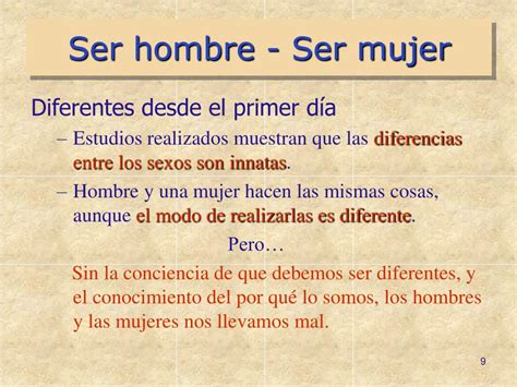 Ppt Ser Hombre Ser Mujer Powerpoint Presentation Free Download Id