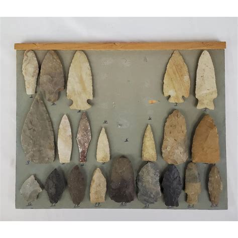 Sold Price Native American Indian Artifacts Arrowheads