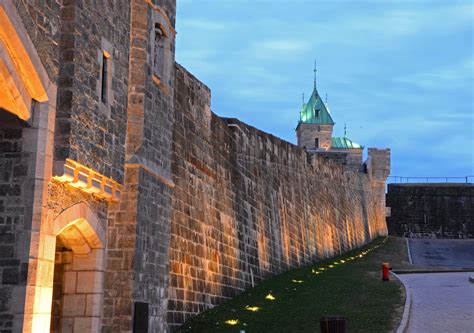 Fortifications Of Quebec Unesco World Heritage Site The Only Remaining Defensive City Walls In
