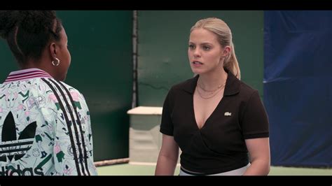 Lacoste Womens Top Of Reneé Rapp As Leighton Murray In The Sex Lives Of College Girls S02e06