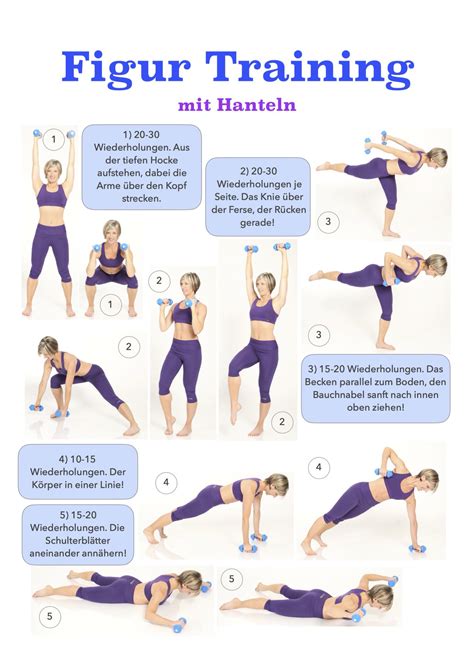 Trainiere deine arme mit diesem fitness workout mit corinna frey. Figur Training mit Hanteln! | Hanteln, Training, Übungen