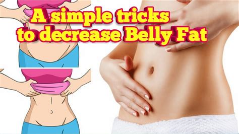 A Simple Tricks For Belly Fat Lose Fast Belly Fat Loss Exercise