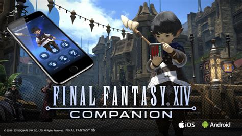 It has recently been revealed that final fantasy xiv will at some point release a companion app that will allow players to chat with friends. Final Fantasy XIV Online Patch 4.3 Introducing Extra ...