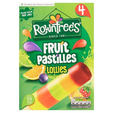 Rowntrees Fruit Pastilles Lollies Morrisons