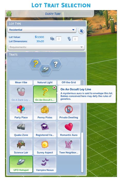 On An Occult Ley Line Lot Trait By R3m At Mod The Sims The Sims 4