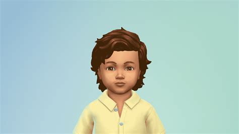 The Sims 4 Cc Spotlight Toddler Maxis Match Hair 825