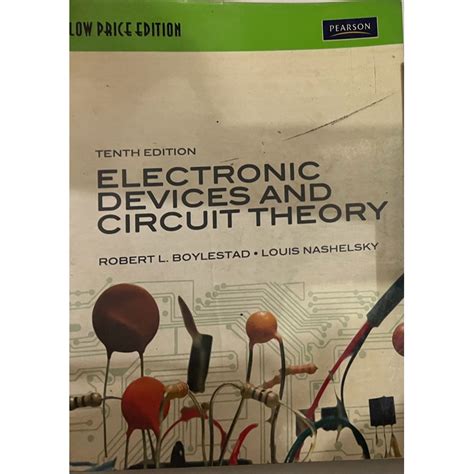 Electronic Devices And Circuit Theory 10th Edition Shopee Philippines