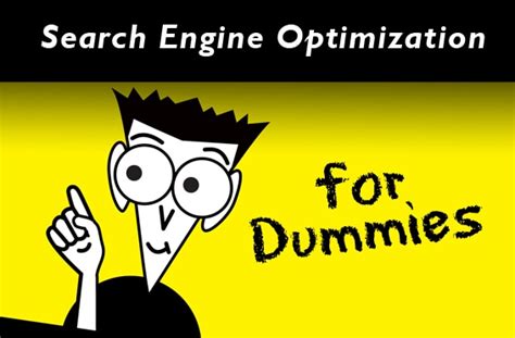 Search Engine Optimization For Dummies Digital Platforms Website