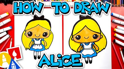 alice and wonderland drawing ideas