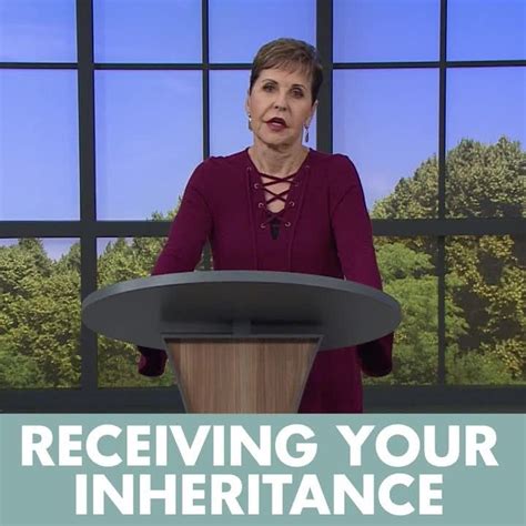 Joyce Meyer On Instagram Preparing To Receive Our Inheritance Requires Us To Grow In Faith