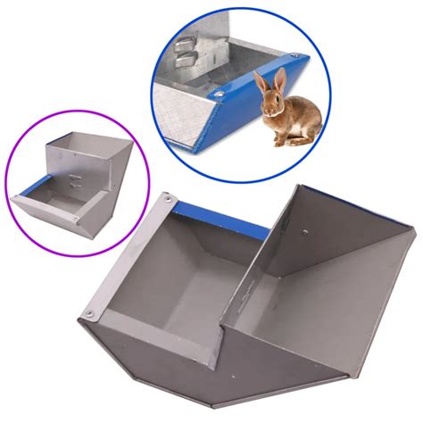 Buy 1 Pcs Animal Trough Cage Feeding Food Containers