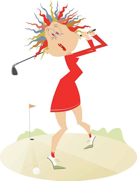 Girl Golfer Illustrations Royalty Free Vector Graphics And Clip Art Istock