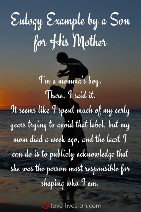 48 Best Eulogy Examples Images On Pinterest