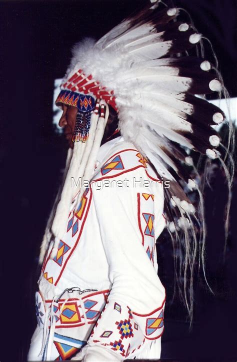 Blackfoot Indian Chief By Margaret Harris Redbubble