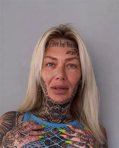 Britain S Most Tattooed Woman Hits Back At Trolls Who Say She Ll Regret It At 60 Derbyshire Live