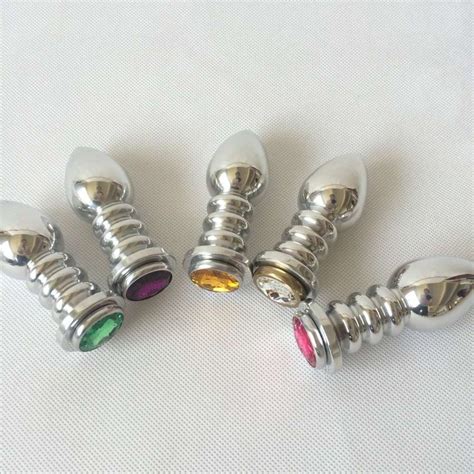 100 Real Photo Small Size Metal Anal Toys Smooth Touch Butt Plug Stainless Steel Anal Plug Sex