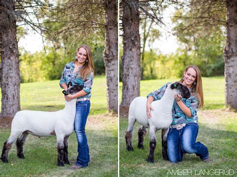 Country Styled High School Senior Pictures Sheyenne — Amber Langerud