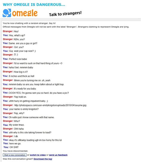 Why Omegle Is Dangerousjfi Omegle Talk To Strangers You Re Now Chatting With A Random Stranger