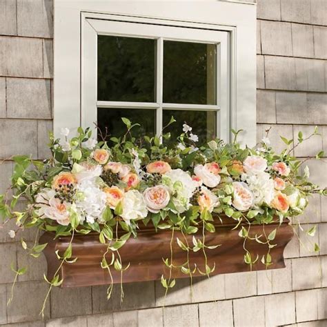 Lightweight Window Boxes Luxury Curved Fibregelass Planters For