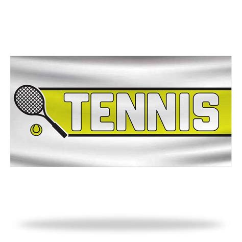 Tennis Flags And Banners Design 03 Free Customization Lush Banners