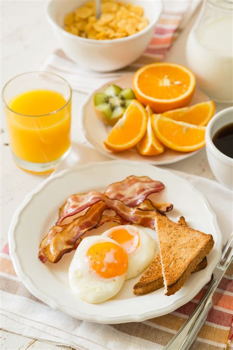 Traditional American Breakfast Stock Photo 05 Free Download