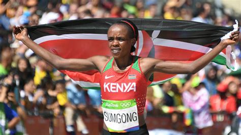 Organizers also announced late friday that the start time would be moved up an. Olympic marathon champion Jemima Sumgong fails drugs test ...