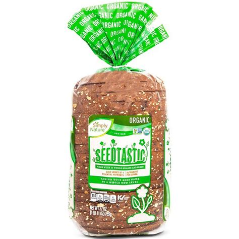 Simply Nature Organic Seeded Bread 27 Oz From Aldi Instacart