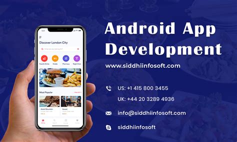 Reliable software for mobile and connected devices. Android App Development Company - Siddhi Infosoft ...