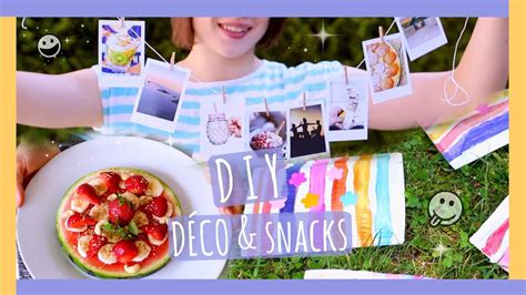 Diy ÉtÉ 2017 DÉco Chambre And Snacks Summer Diy Room Decor And Snacks