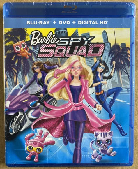 Barbie Spy Squad Blu Ray Dvd Digital Brand New Ebay