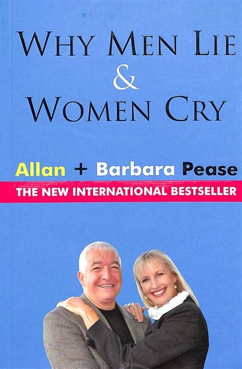 Buy Why Men Lie And Women Cry Book Allan Peasebarbara Pease
