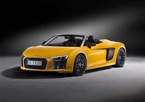 2017 Audi R8 Spyder Price Set From €179000 In Germany Autoevolution