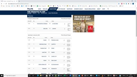Upcoming fa cup fixtures as well as the latest results and statistics. FA Cup 2020-21: More fixtures selected for broadcast - Page 2 - TV Forum