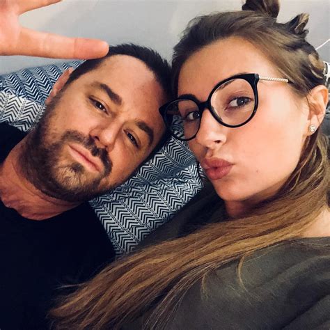 dani dyer horrified as dad danny gives out sex tips and teases her about pregnancy the irish sun