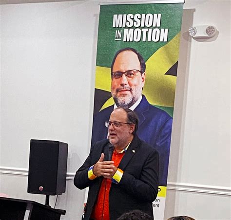 Jamaicas Opposition Leader Meets The Jamaican Diaspora Caribbean Life