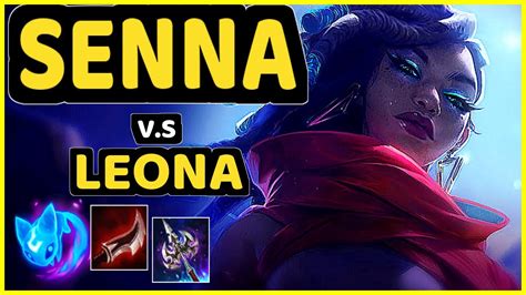 céos senna vs leona bottom support challenger gameplay br youtube