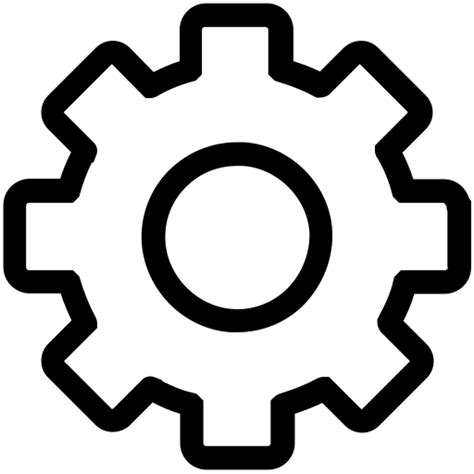Cog User Interface And Gesture Icons