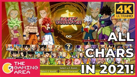 Dragon Ball Fighterz All Characters In 2021 Dlc Included Youtube
