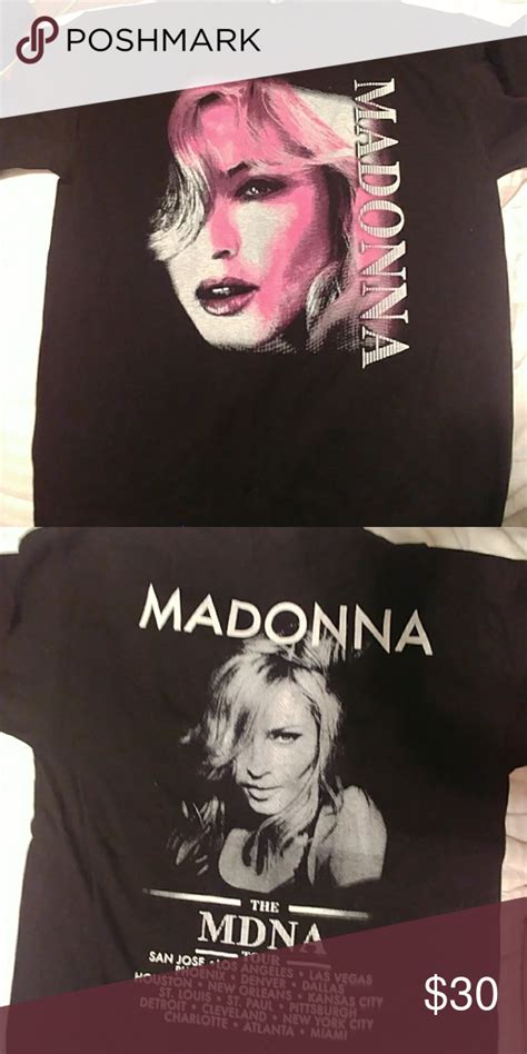 Madonna Tshirt Madonna Tshirt Used Unisex Price Is Negotiable Tops Tees Short Sleeve