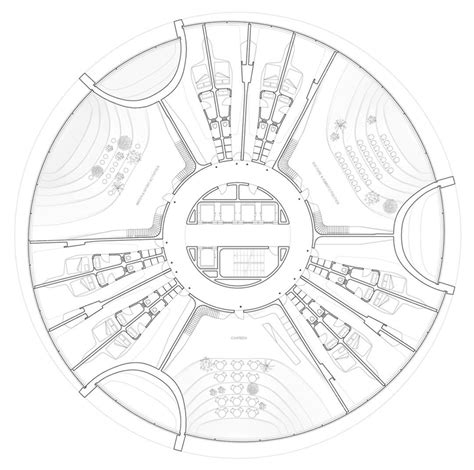 Architectural Drawings 8 Circular Plans That Defy Convention
