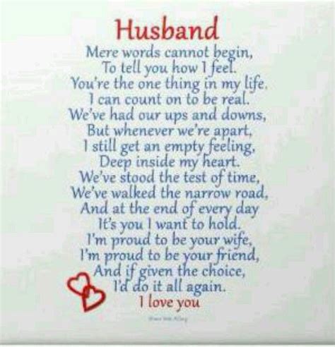 Poem For My Husband