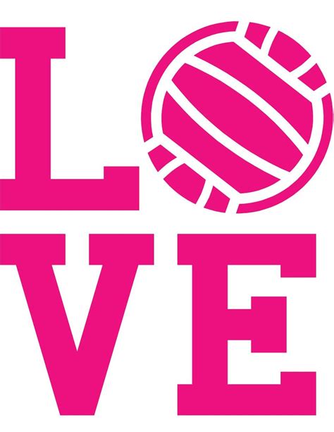 I Love Volleyball Clipart 10 Free Cliparts Download Images On