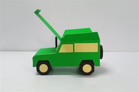 Diy Jeep Favour 3d Papercraft By Paper Amaze Thehungr