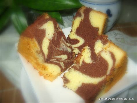 Phong Hong Bakes And Cooks Chocolate Orange Marbled Chiffon Cake