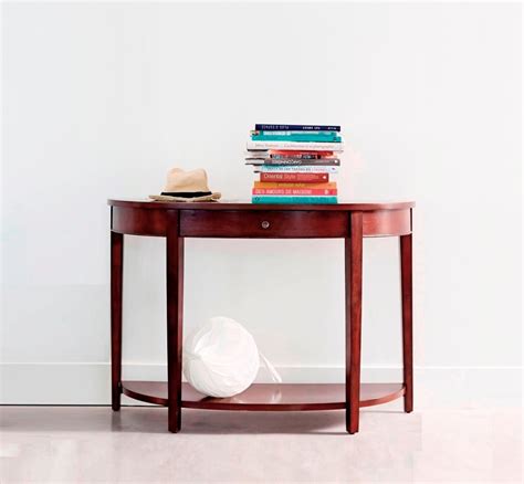 Shop for half circle console tables at walmart.com. Teak Half Round Console | Perfect Fusion