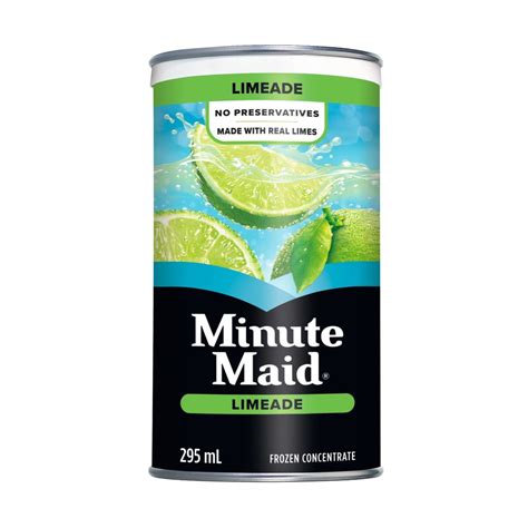 I love limeade, especially during the hot summer months. Limeade Frozen Concentrate Minute Maid 295mL delivery ...