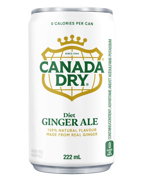 Diet Ginger Ale Canada Dry Products