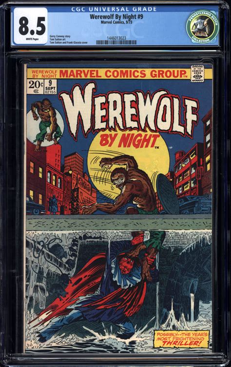Comicconnect Werewolf By Night 9 Cgc Vf 85